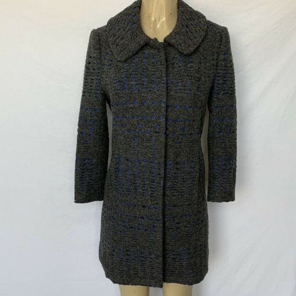 vintage inspired 1950s 1960s NWT Plenty by Tracy Reese / Wool Top Coat - Picture 16 of 16